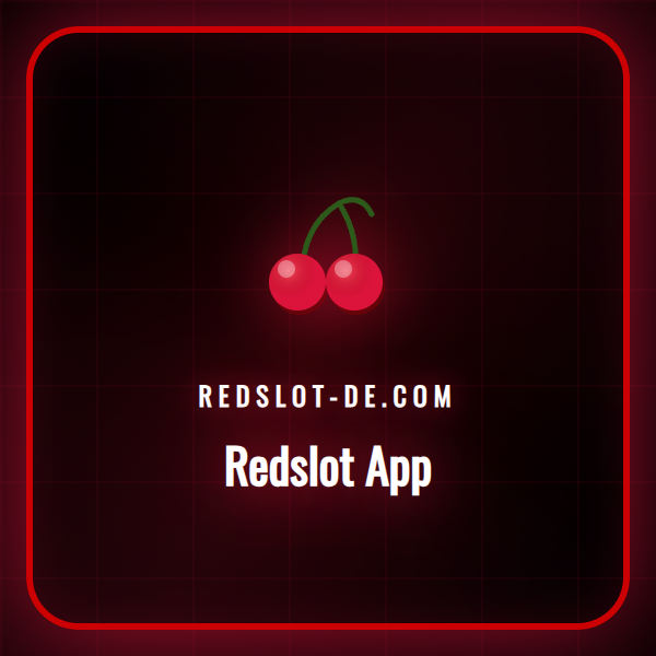 Die Benutzeroberfläche der Redslot App auf einem Smartphone.