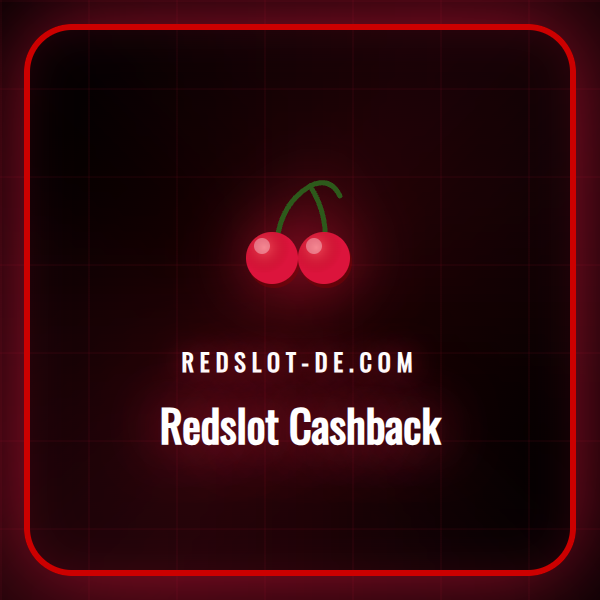 Ein Spieler freut sich über den erhaltenen Redslot Cashback Bonus.