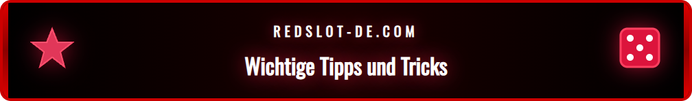 Checkliste mit Tipps für ein sicheres Spielerlebnis bei Redslot.