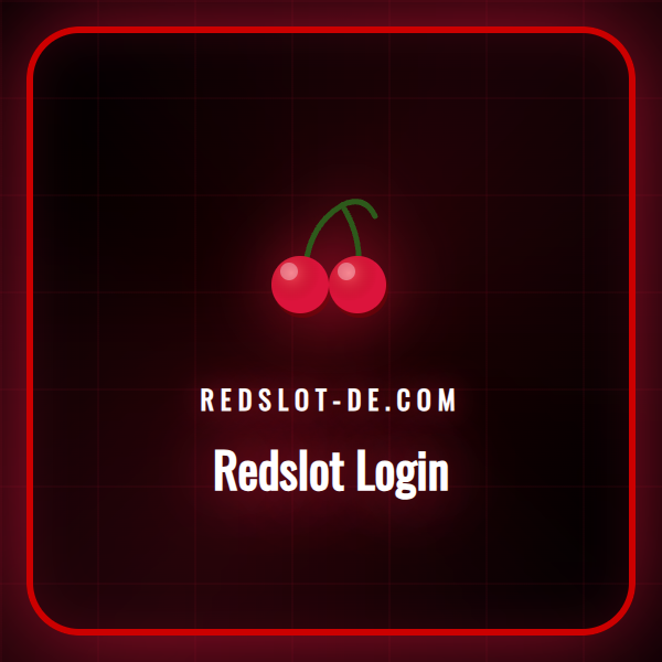 Eine Person führt den sicheren Redslot Login auf einem Laptop durch.