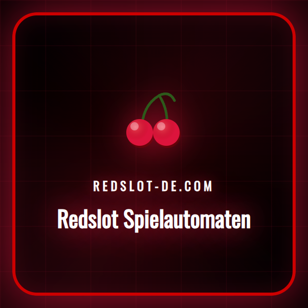 Eine Auswahl der besten Redslot Spielautomaten auf einem Bildschirm.