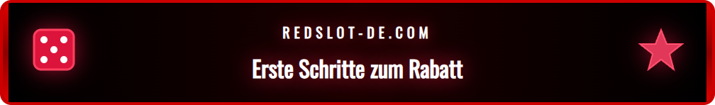 Screenshot der Benutzeroberfläche zur Aktivierung des Rabatts.