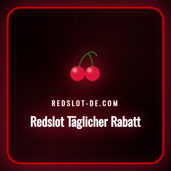 Eine Grafik, die den Prozess des Redslot Täglicher Rabatt erklärt.