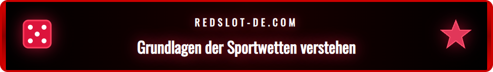 Infografik, die die Grundlagen von Sportwetten für Beginner erklärt.